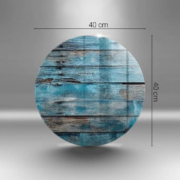 Üveg vágódeszka Kék régi táblák