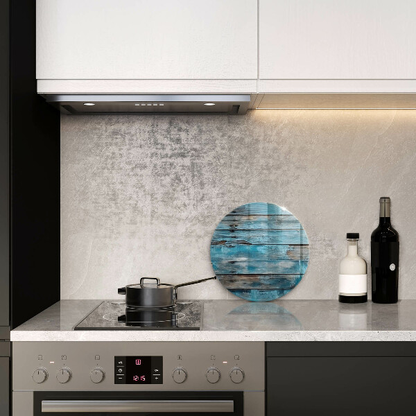 Üveg vágódeszka Kék régi táblák