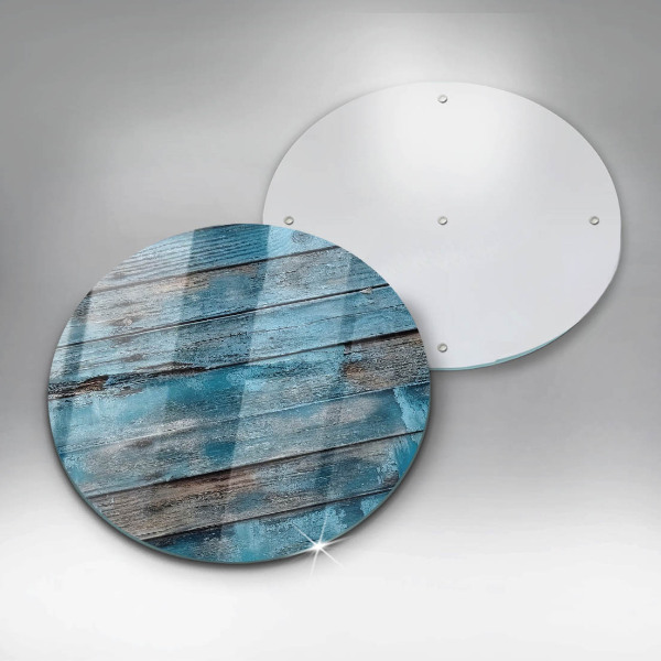 Üveg vágódeszka Kék régi táblák