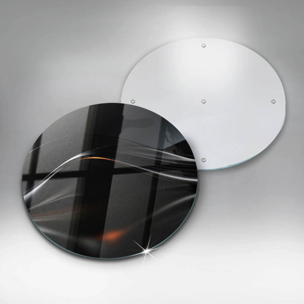 Üveg vágódeszka Absztrakt 3D-s tervezés