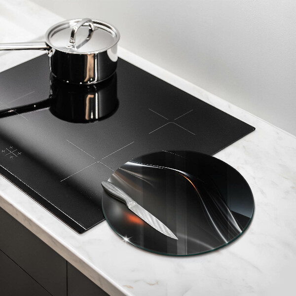 Üveg vágódeszka Absztrakt 3D-s tervezés