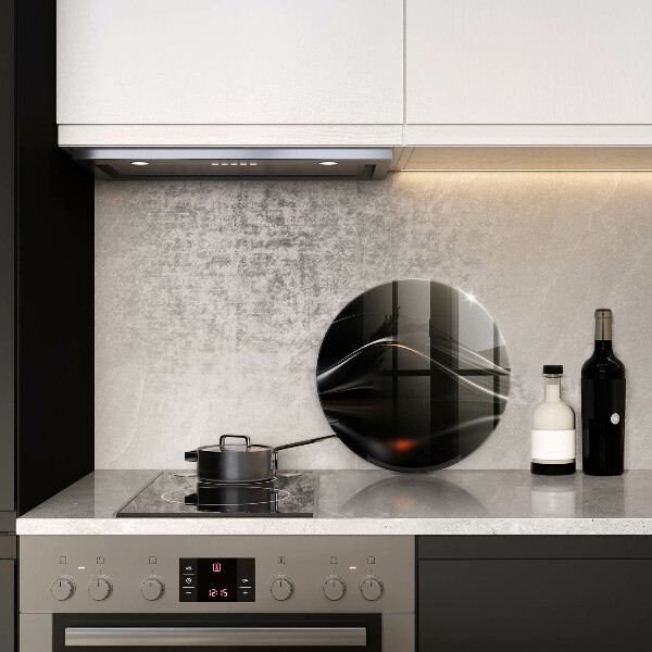 Üveg vágódeszka Absztrakt 3D-s tervezés