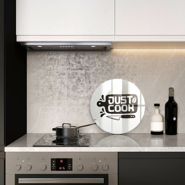 Üveg vágódeszka Just cook