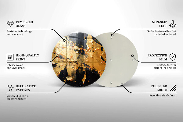 Üveg vágódeszka Elegáns festék textúra