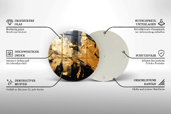 Üveg vágódeszka Elegáns festék textúra