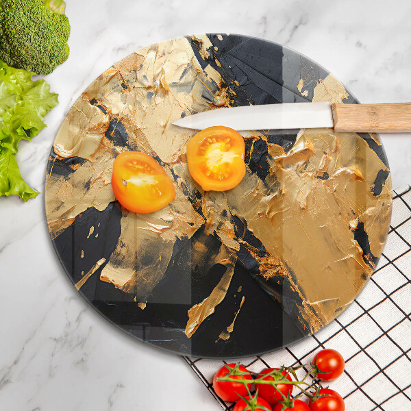 Üveg vágódeszka Elegáns festék textúra