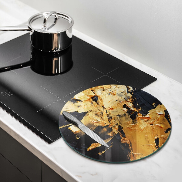 Üveg vágódeszka Elegáns festék textúra