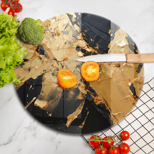 Üveg vágódeszka Elegáns festék textúra