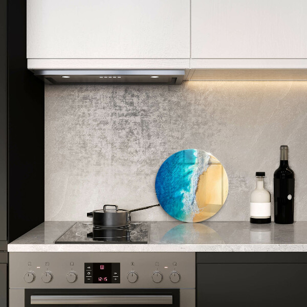 Üveg vágódeszka Strand és tenger