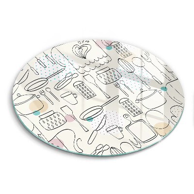 Üveg vágódeszka Konyhai kiegészítők