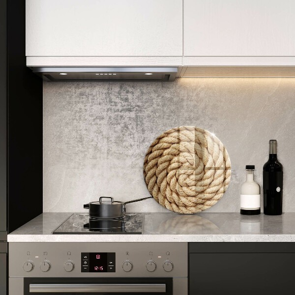 Üveg vágódeszka Vastag kötél