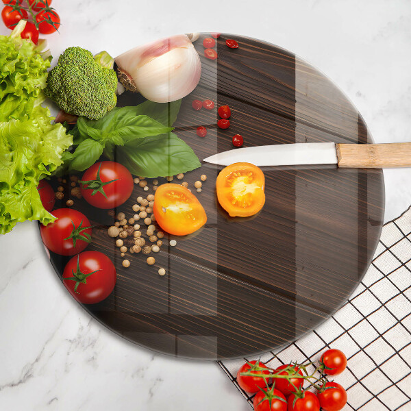 Üveg vágódeszka Zöldségek az asztalon