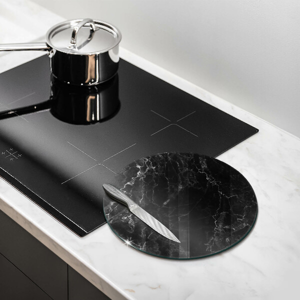 Üveg vágódeszka Elegáns márvány