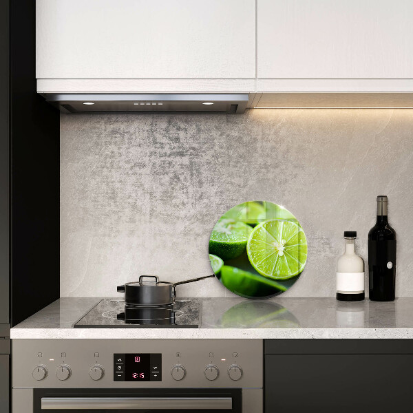 Üveg vágódeszka Lime citrus