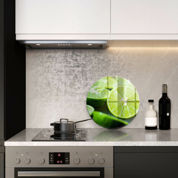 Üveg vágódeszka Lime citrus