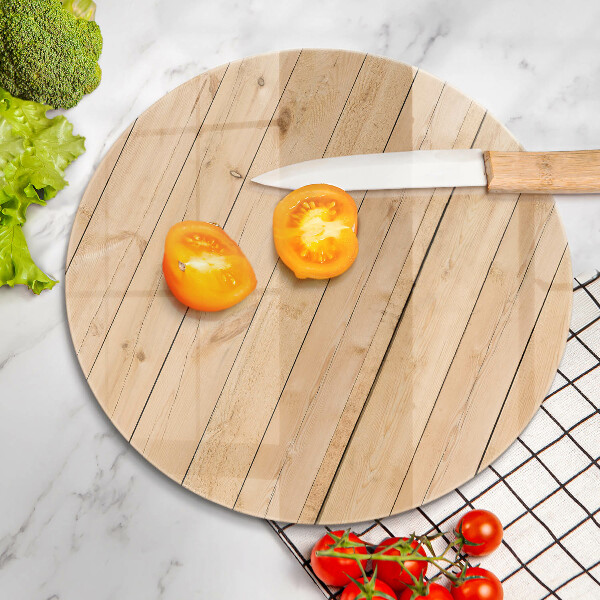 Üveg vágódeszka Finom fa táblák