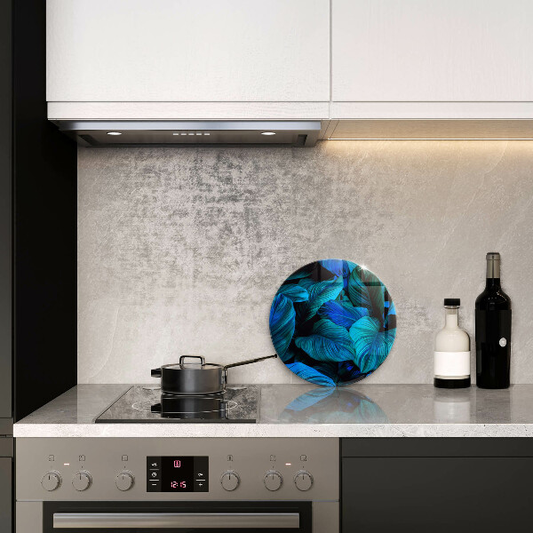 Üveg vágódeszka Dzsungel növényzet levelei