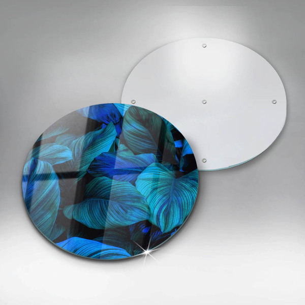 Üveg vágódeszka Dzsungel növényzet levelei