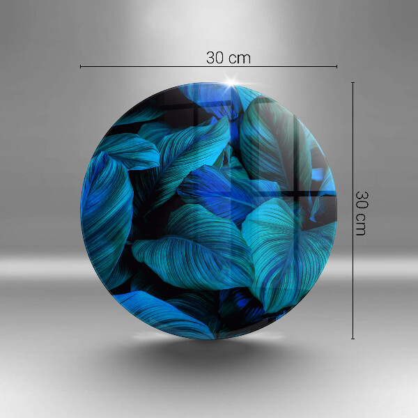 Üveg vágódeszka Dzsungel növényzet levelei