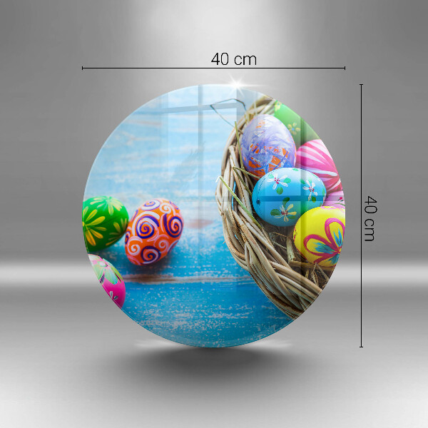 Üveg vágódeszka Húsvéti tojások Húsvéti tojások