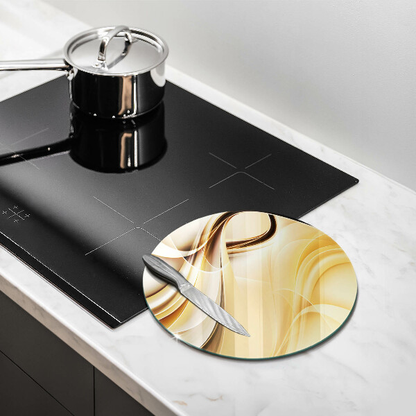 Üveg vágódeszka Füst absztrakció