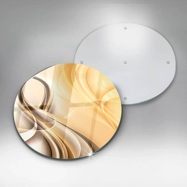 Üveg vágódeszka Füst absztrakció