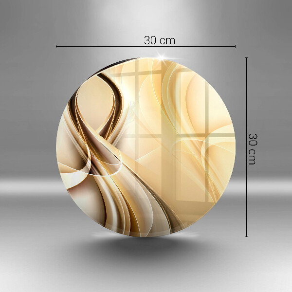 Üveg vágódeszka Füst absztrakció