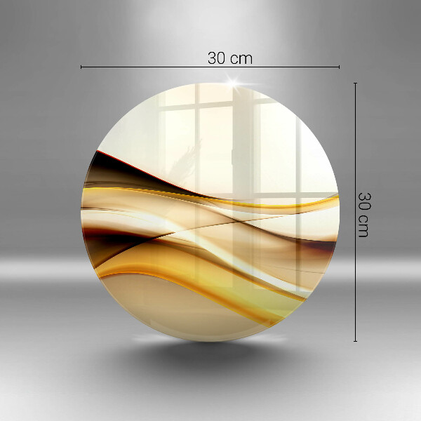 Üveg vágódeszka Absztrakt füst vonalak