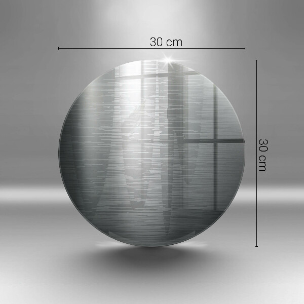 Üveg vágódeszka Fém textúra