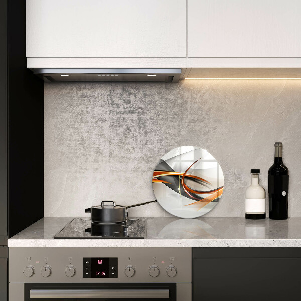 Üveg vágódeszka Modern formák