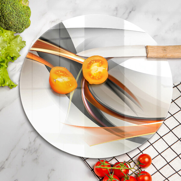 Üveg vágódeszka Modern formák