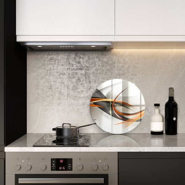 Üveg vágódeszka Modern formák