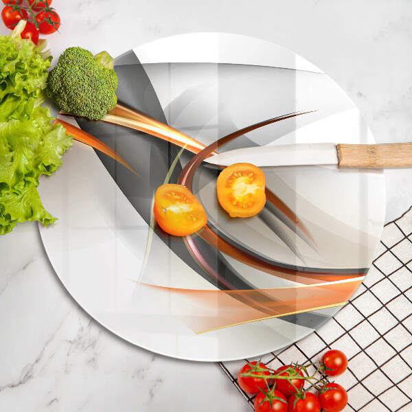 Üveg vágódeszka Modern formák