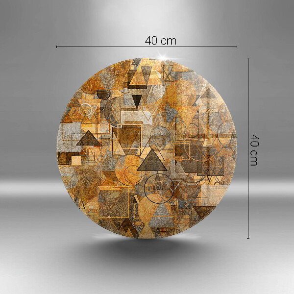 Üveg vágódeszka Varrat nélküli mintát geometriai alakzatok