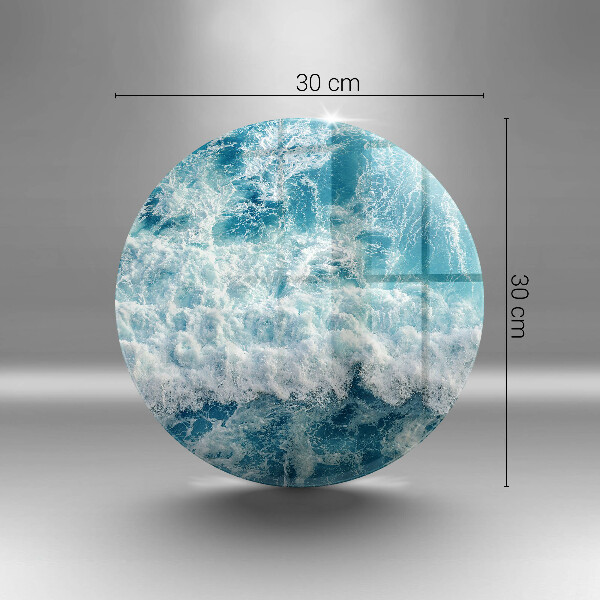 Üveg vágódeszka Tenger víz hullámai