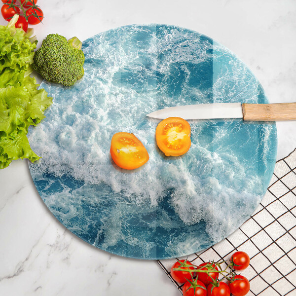 Üveg vágódeszka Tenger víz hullámai