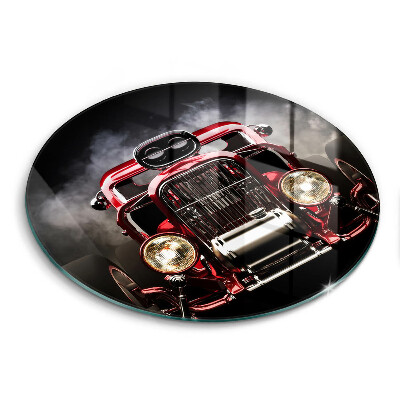 Üveg vágódeszka Régi autó