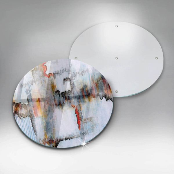 Üveg vágódeszka Absztrakciós festékek