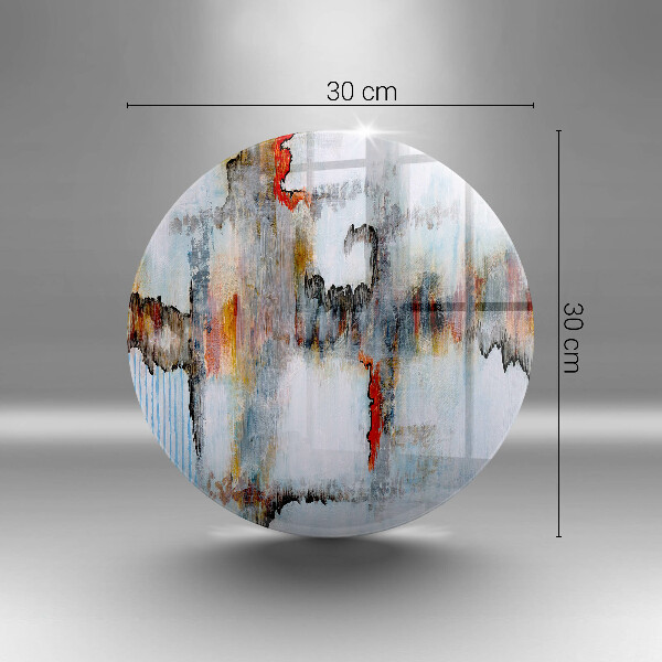 Üveg vágódeszka Absztrakciós festékek