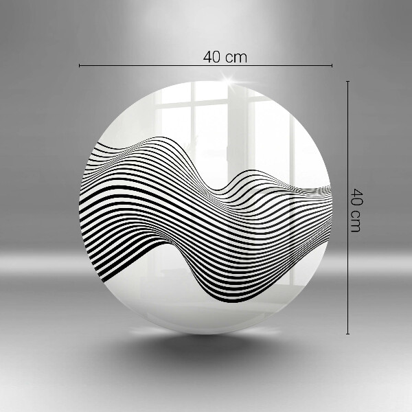 Üveg vágódeszka Lineáris absztrakció