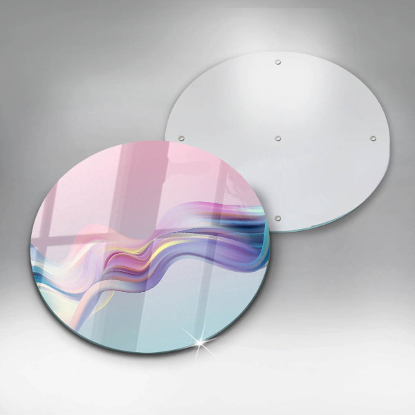 Üveg vágódeszka Pasztell absztrakció