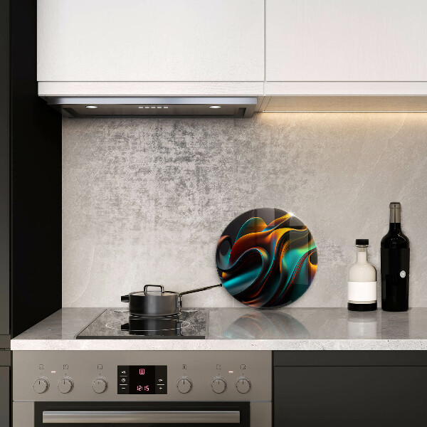 Üveg vágódeszka Színes absztrakció