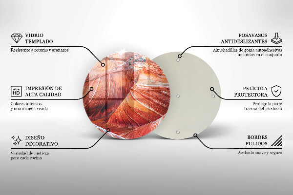 Üveg vágódeszka Grand Canyon