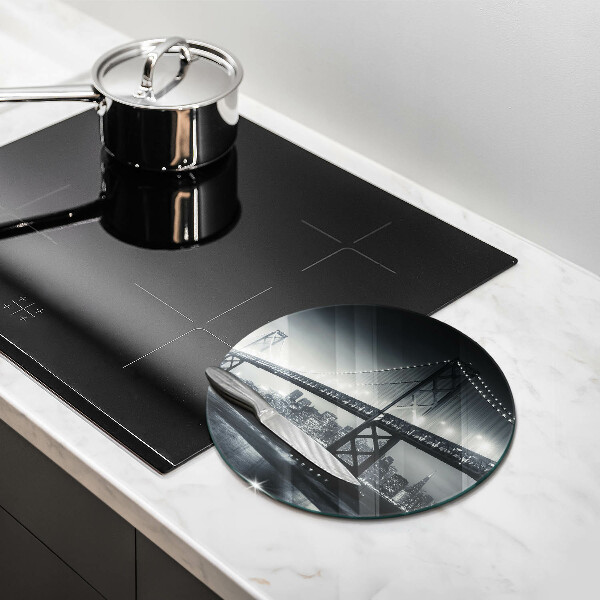 Üveg vágódeszka Benjamin Franklin híd