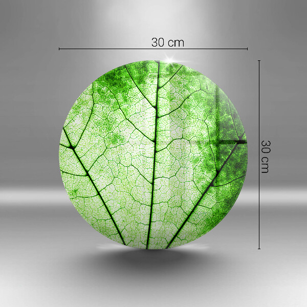 Üveg vágódeszka Dekoratív érlevél