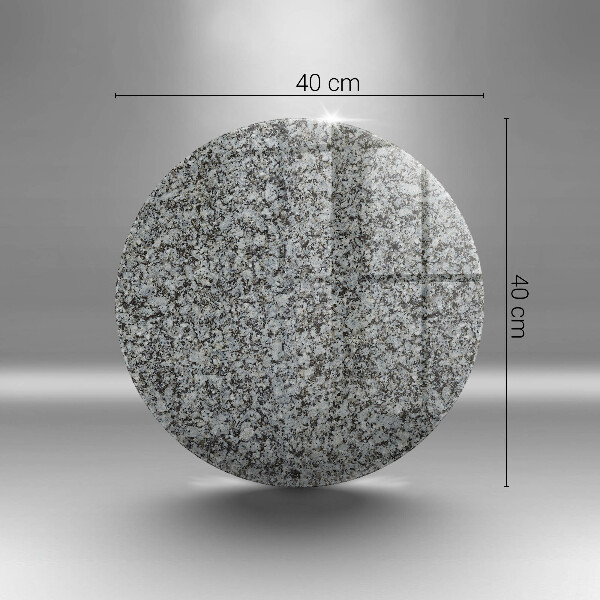 Üveg vágódeszka Kő textúra