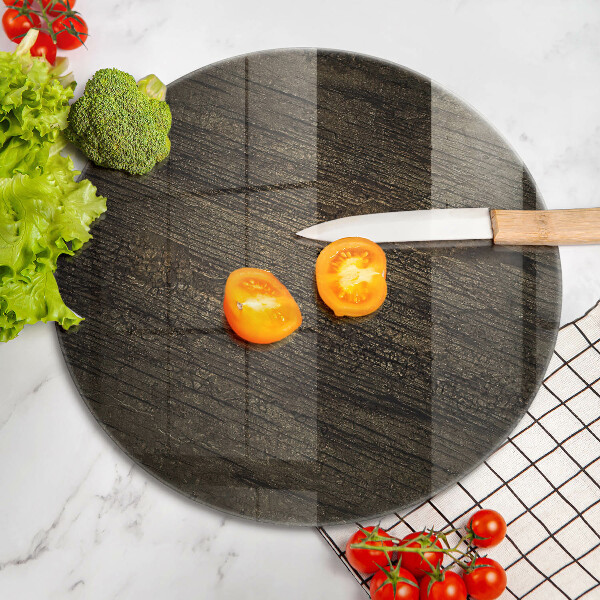 Üveg vágódeszka Fa kéreg textúra