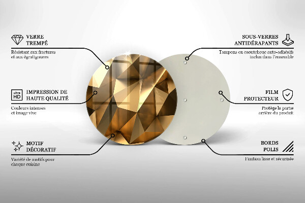 Üveg vágódeszka Struktúra absztrakciós háttér