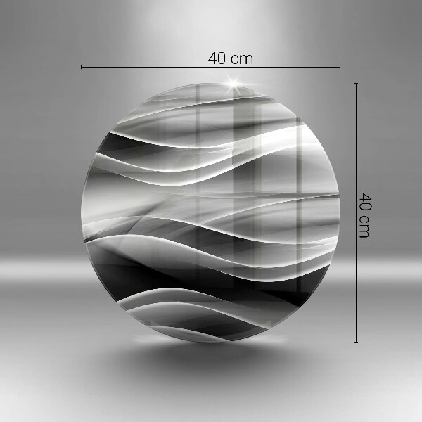 Üveg vágódeszka Absztrakt füstvonalak