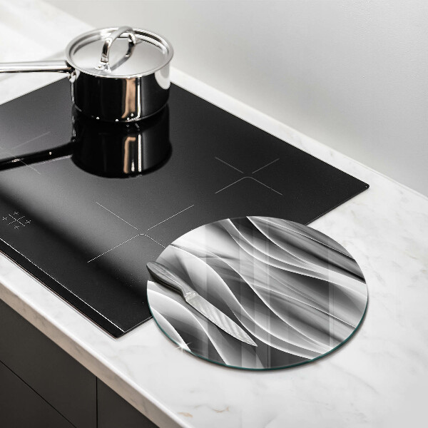 Üveg vágódeszka Absztrakt füstvonalak